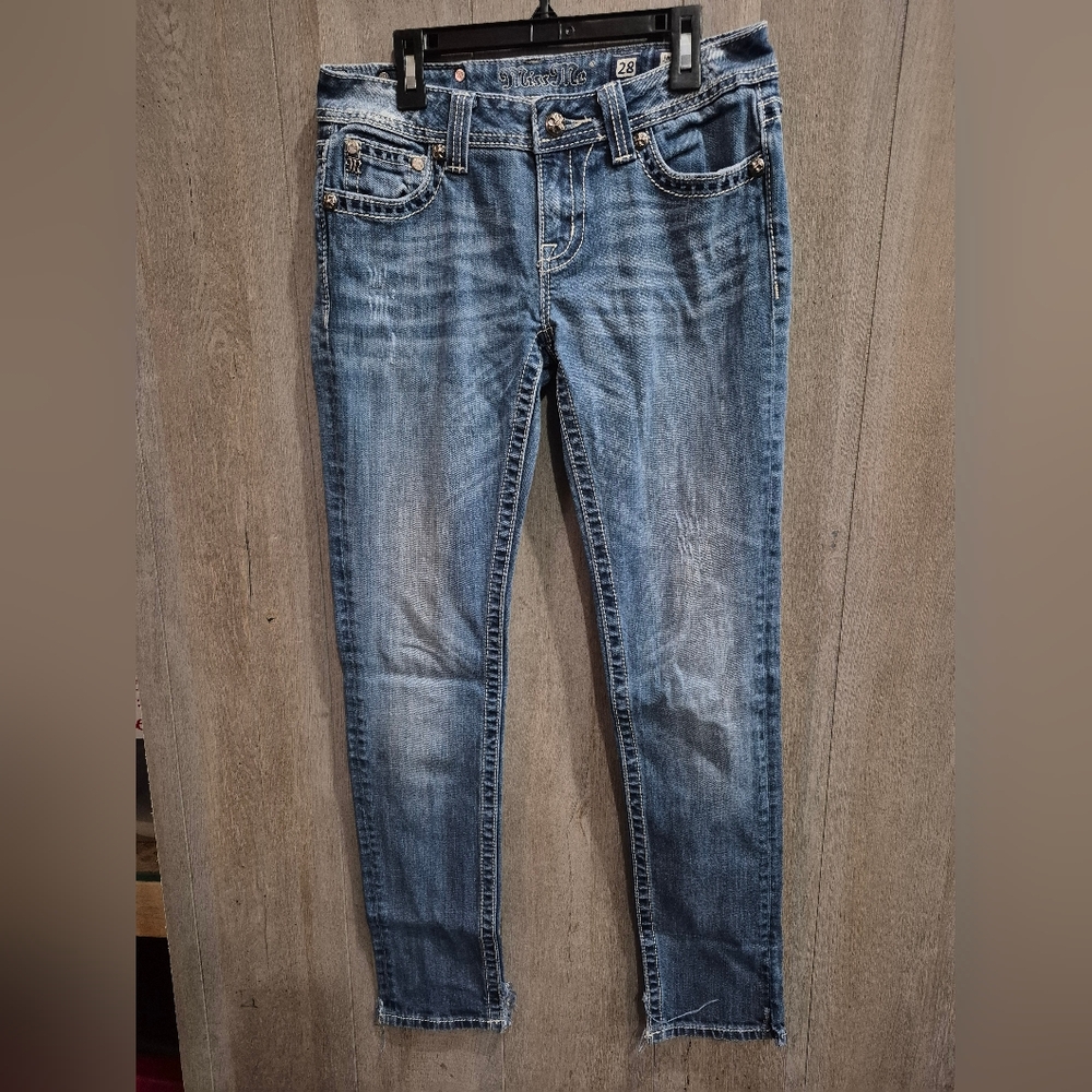 Miss Me Jeans (Size 28) Womens Rhinestones Bling READ DESCRIPTION!